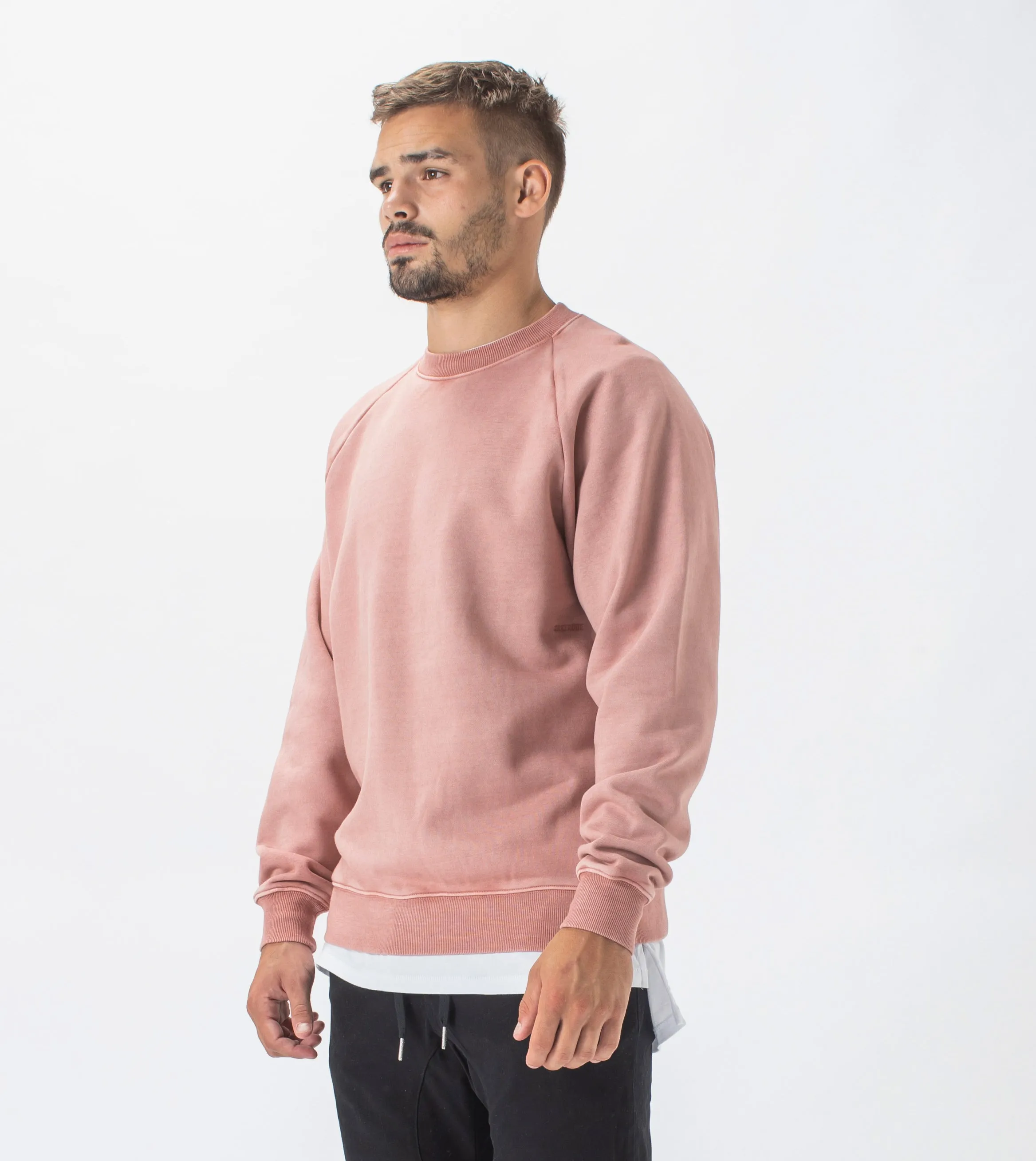 Lowgo Raglan Crew Sweat GD Quartz