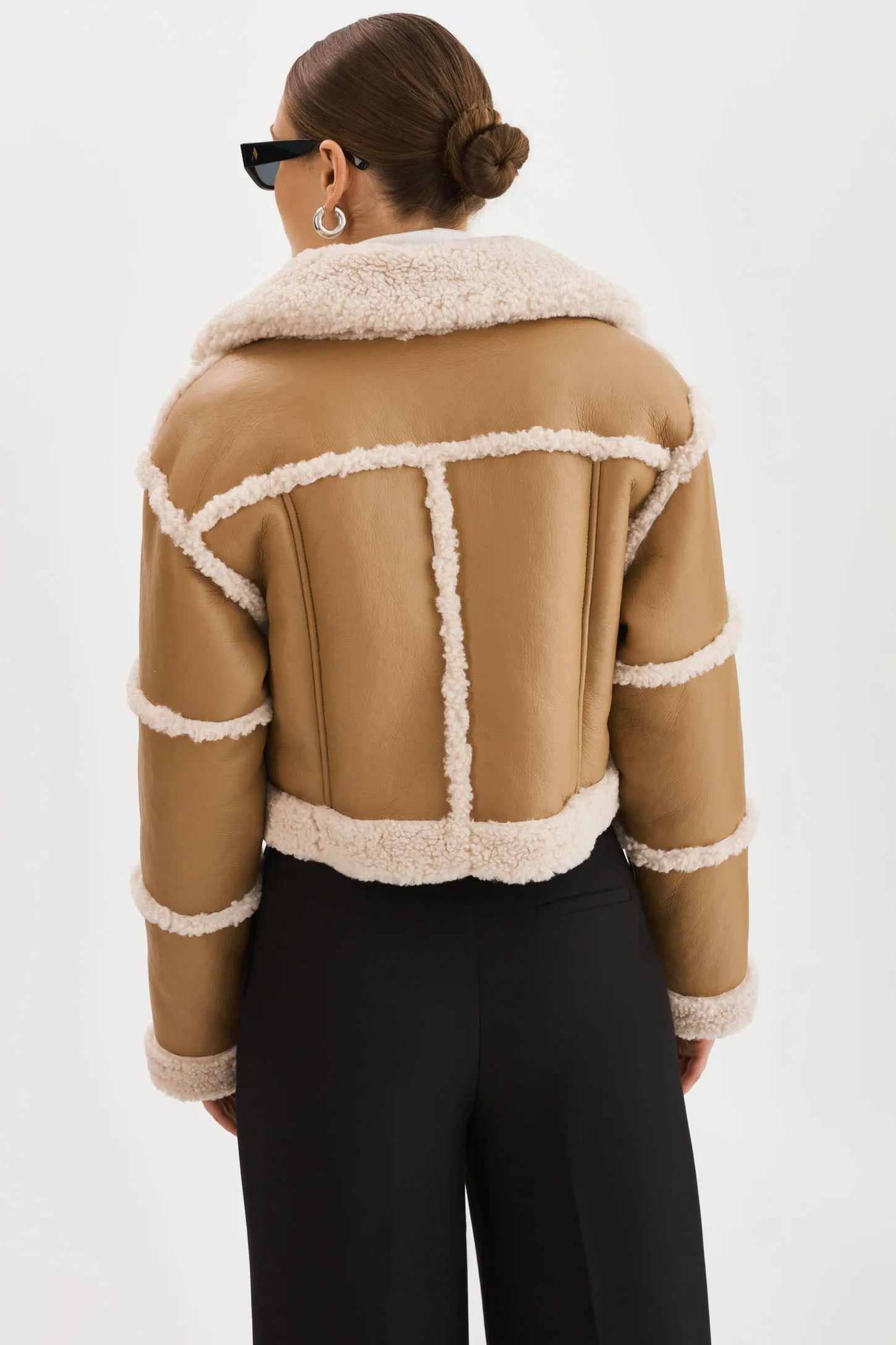 MARIANE | Detachable Faux Shearling Coat