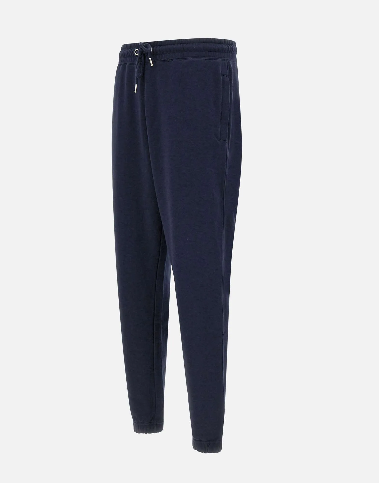 Men's Blue Cotton Jogger Trousers