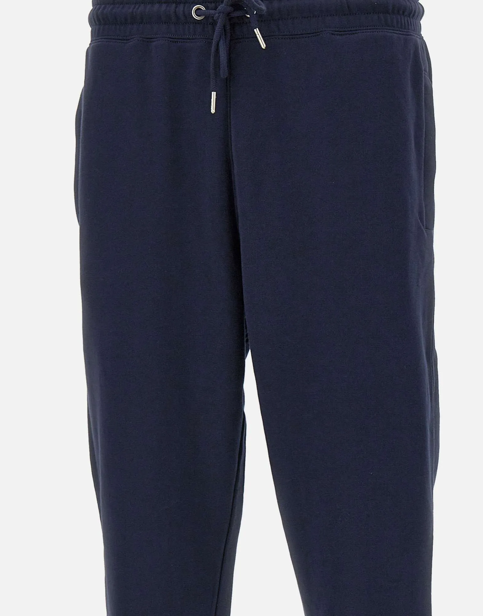 Men's Blue Cotton Jogger Trousers