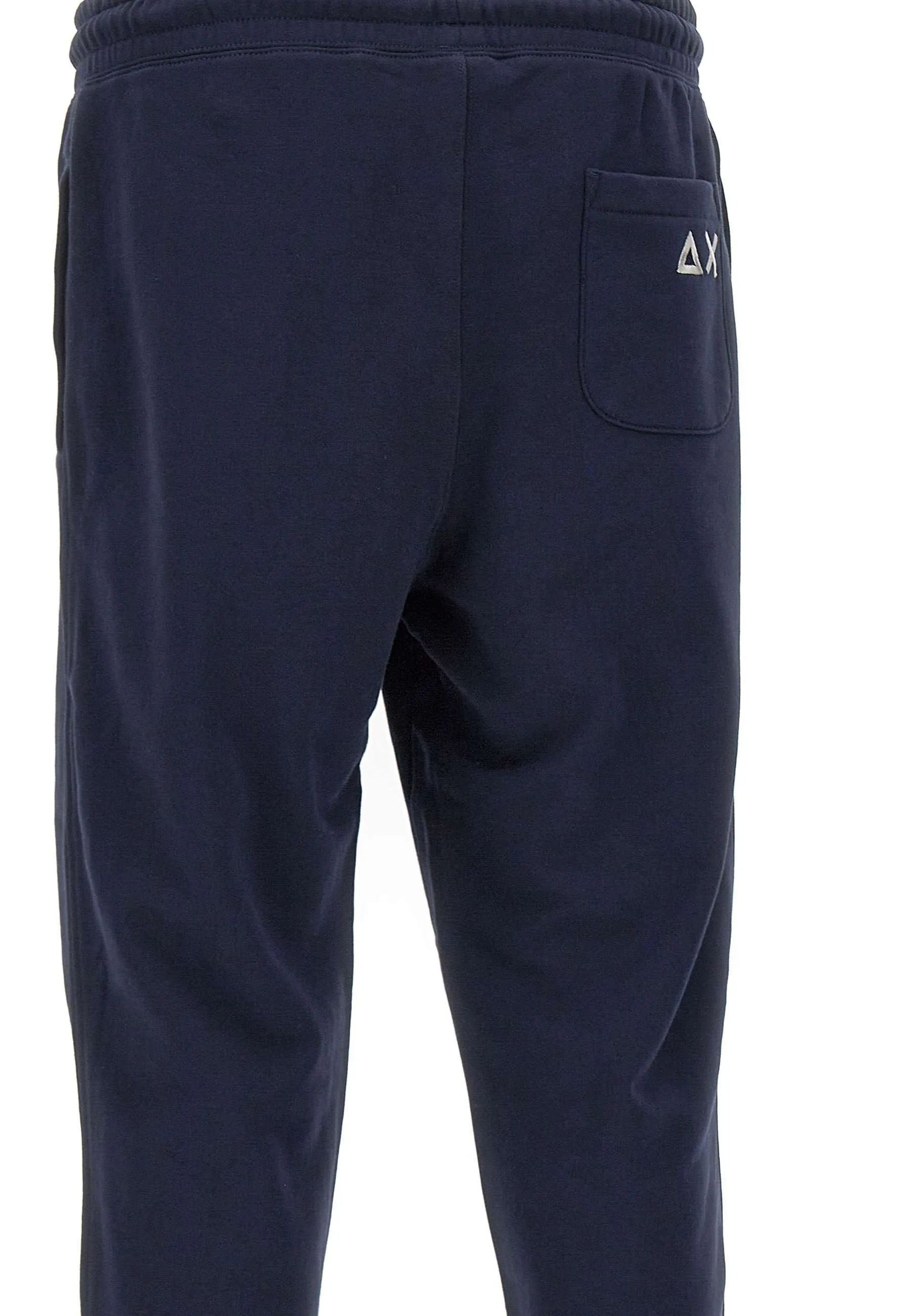 Men's Blue Cotton Jogger Trousers