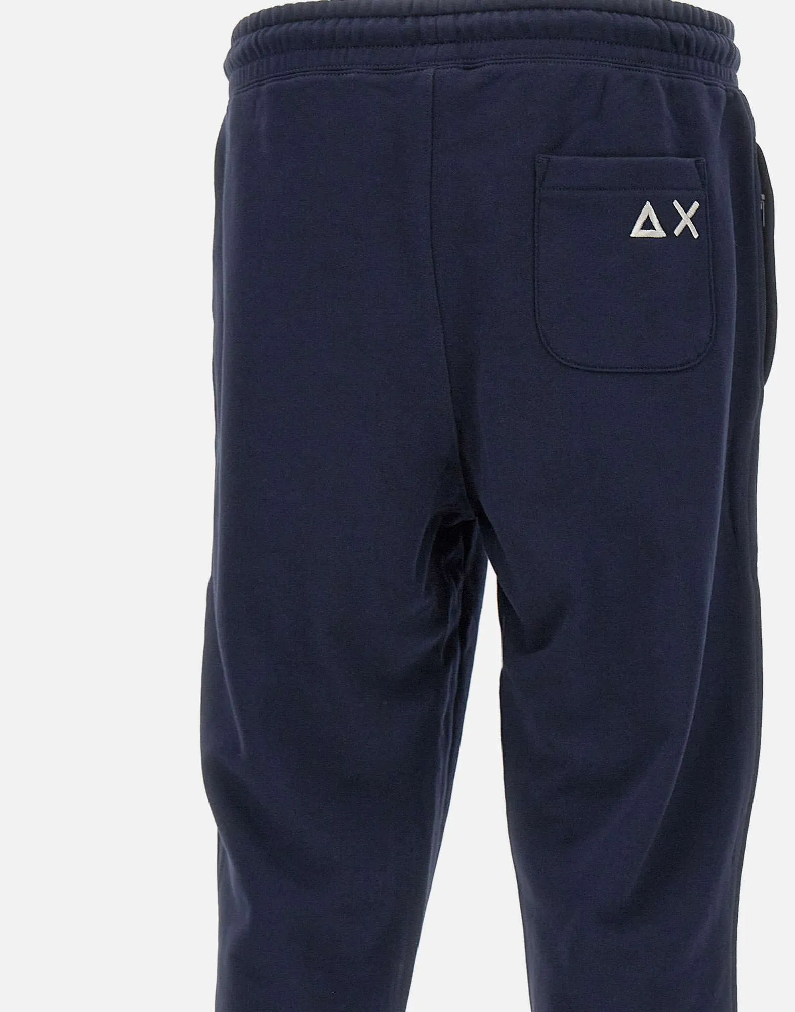 Men's Blue Cotton Jogger Trousers