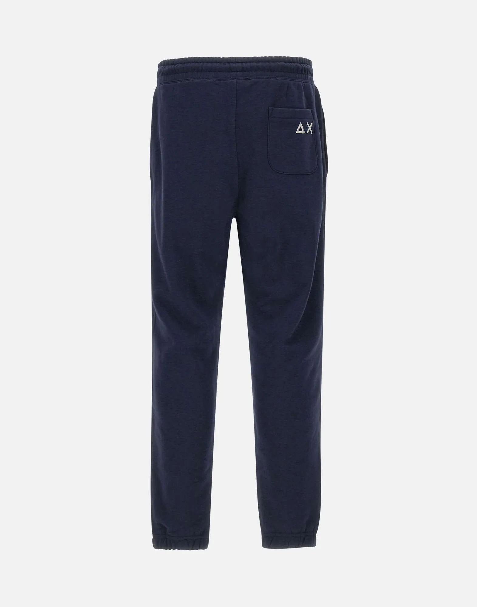 Men's Blue Cotton Jogger Trousers