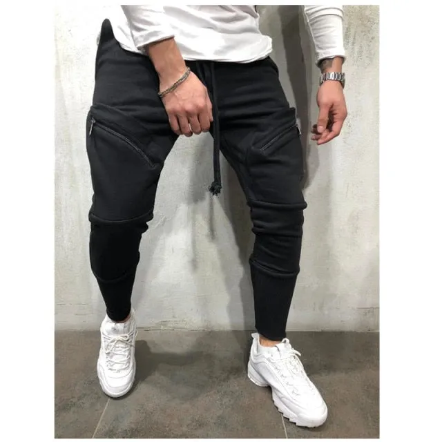 Men's Casual Multi-pocket Sweatpants