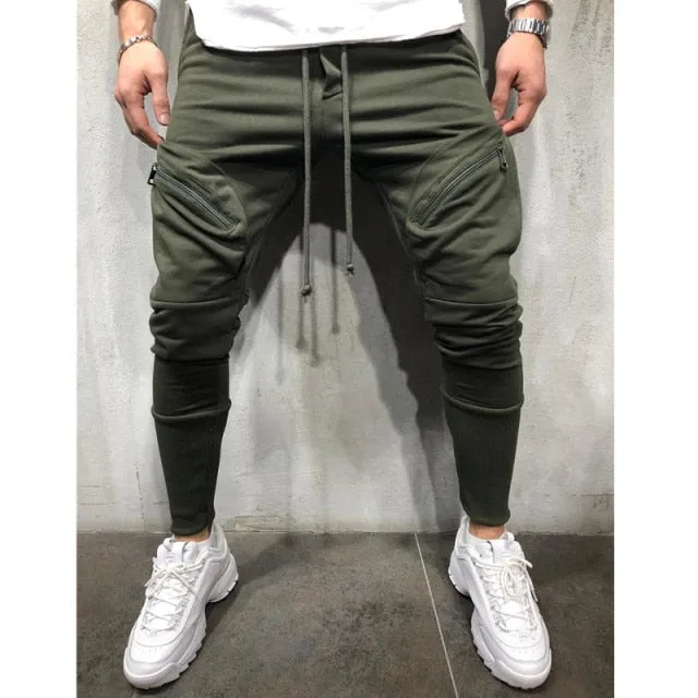 Men's Casual Multi-pocket Sweatpants