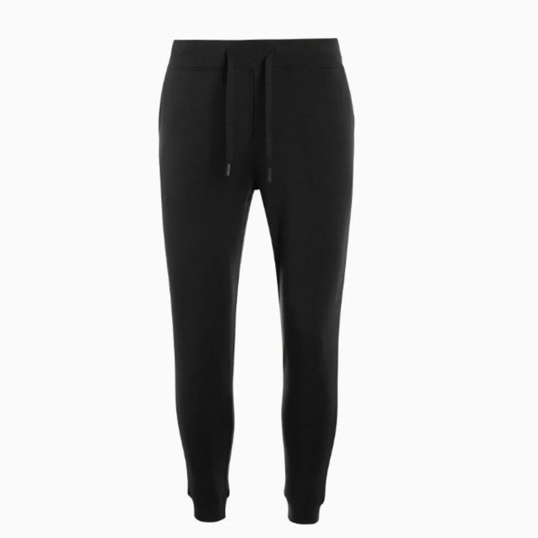 Men's Ultra-Soft Bamboo Track Pants - Black