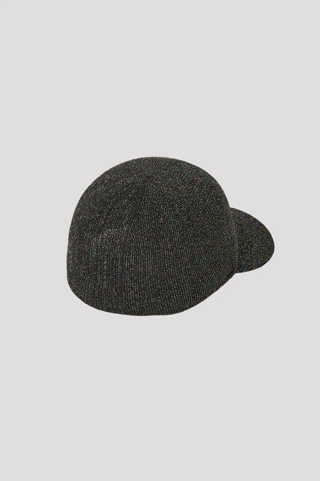 MESH KNIT GLITTER BASEBALL CAP