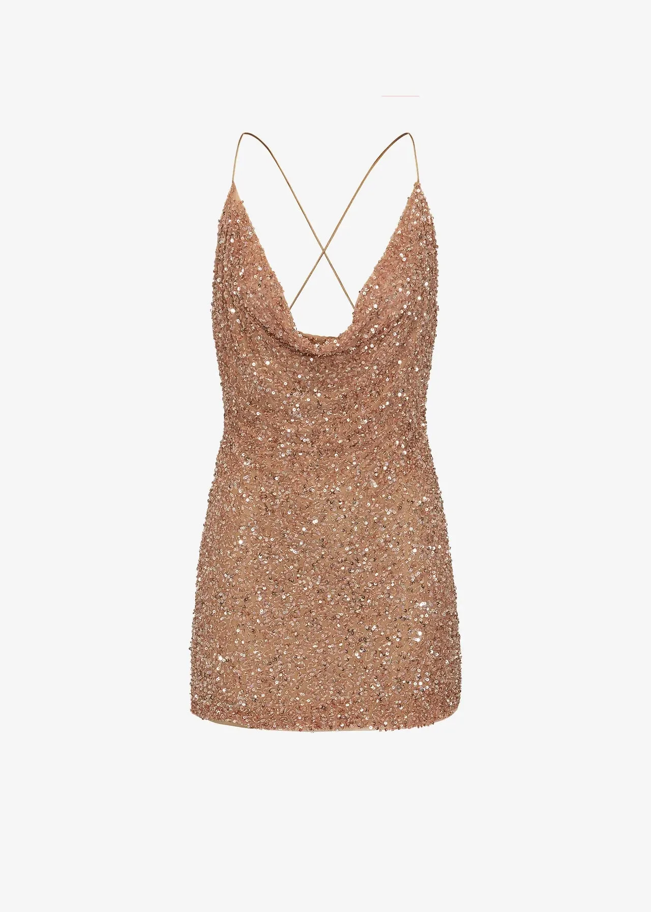 Mich Sequin Dress - Bronze