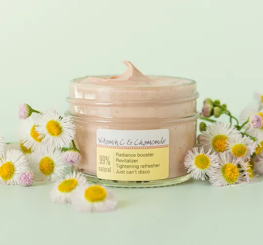 Mighty Brighty™ Vitamin C   Chamomile Brightening Mask | Farmhouse Fresh