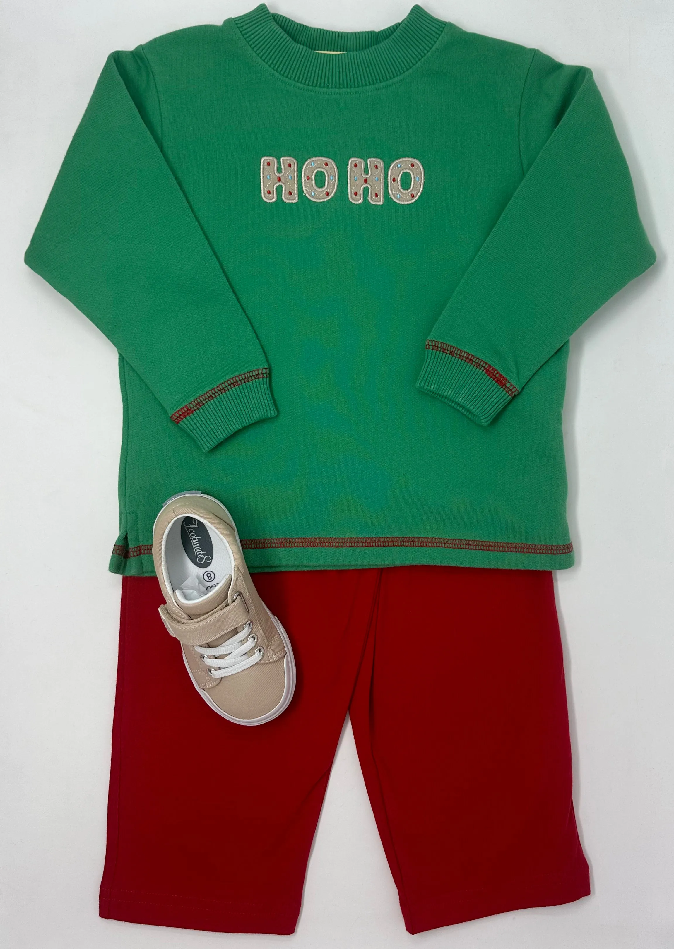 Mint Green HO HO Sweatshirt