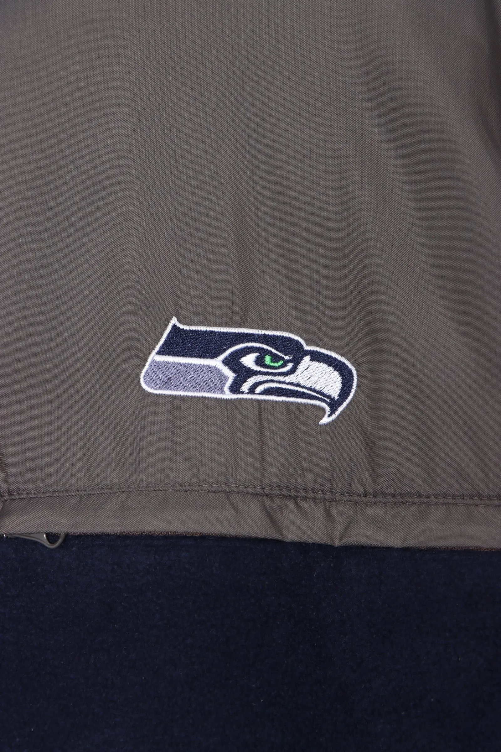 NFL Seattle Seahawks Full Zip Fleece Jacket (L)