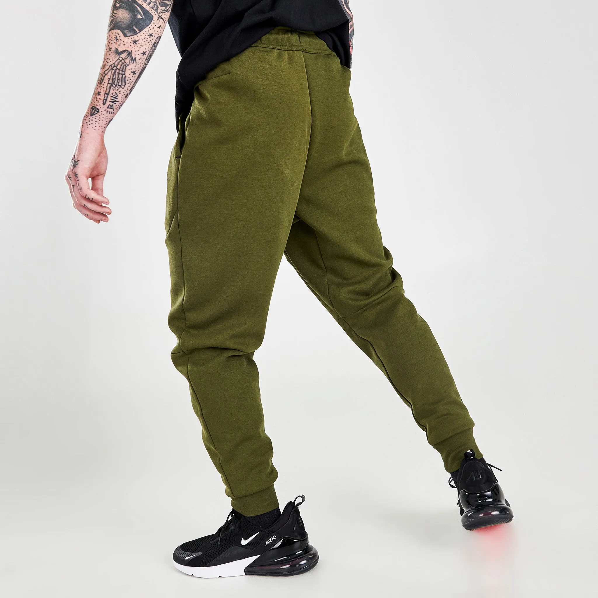 Nike Sportswear Tech Fleece Joggers Rough Green / Black