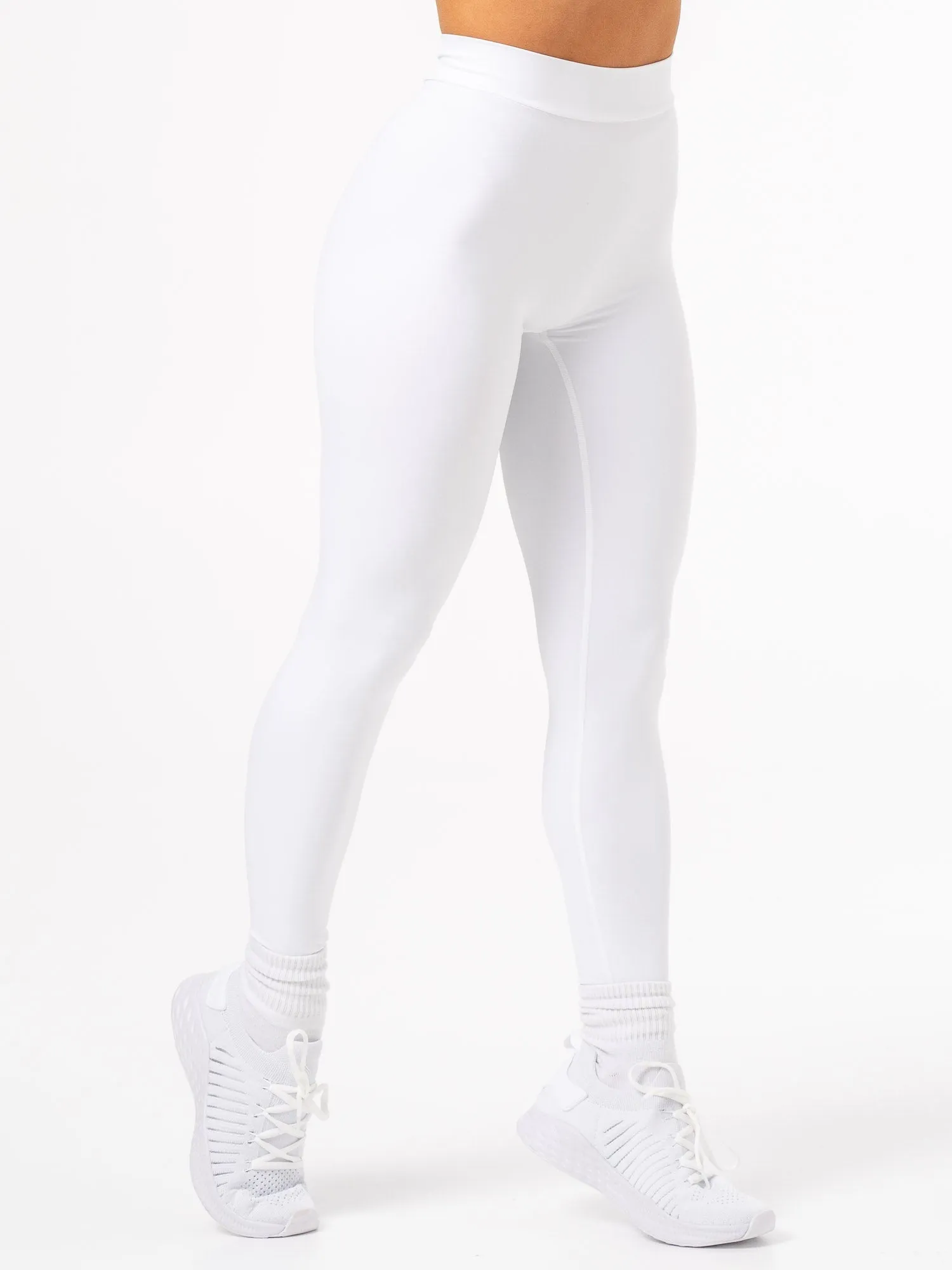 NKD V Scrunch Leggings - White