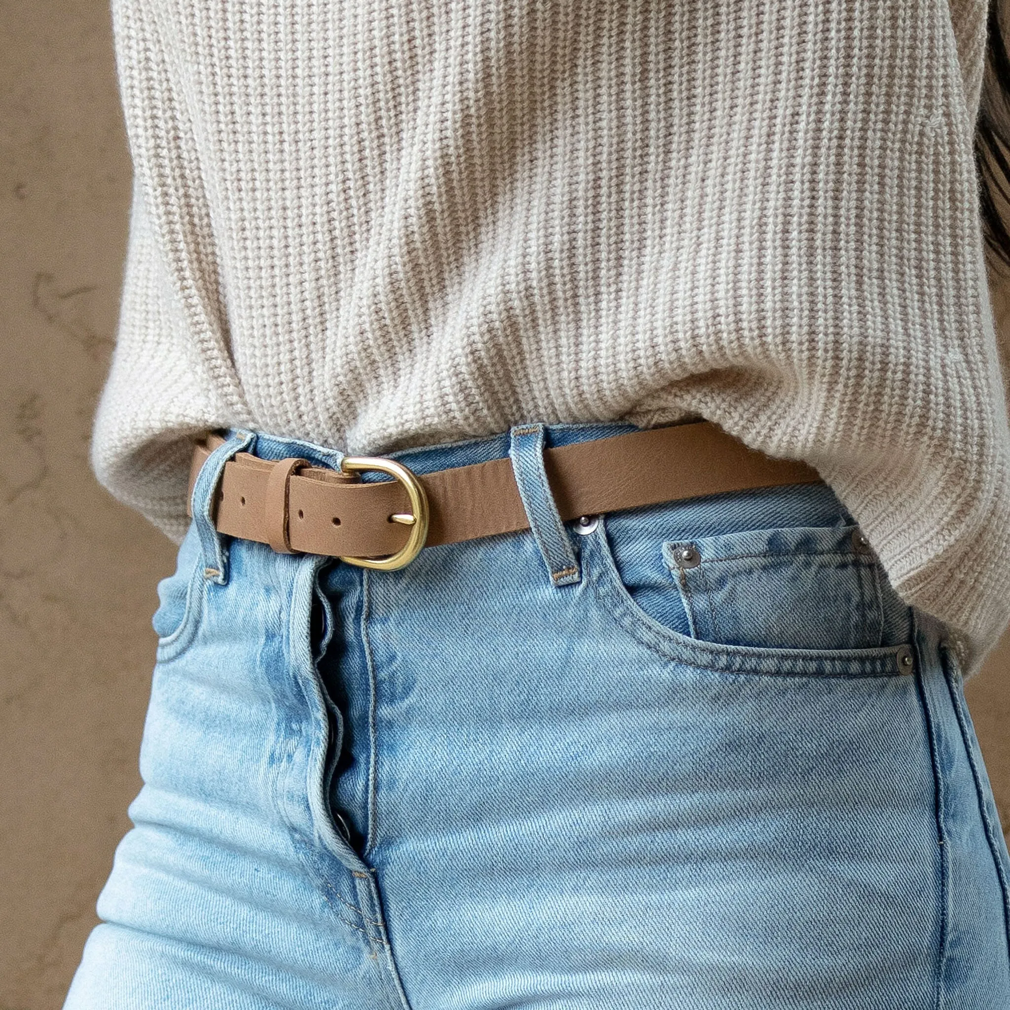 Noemi Belt Almond 2.0