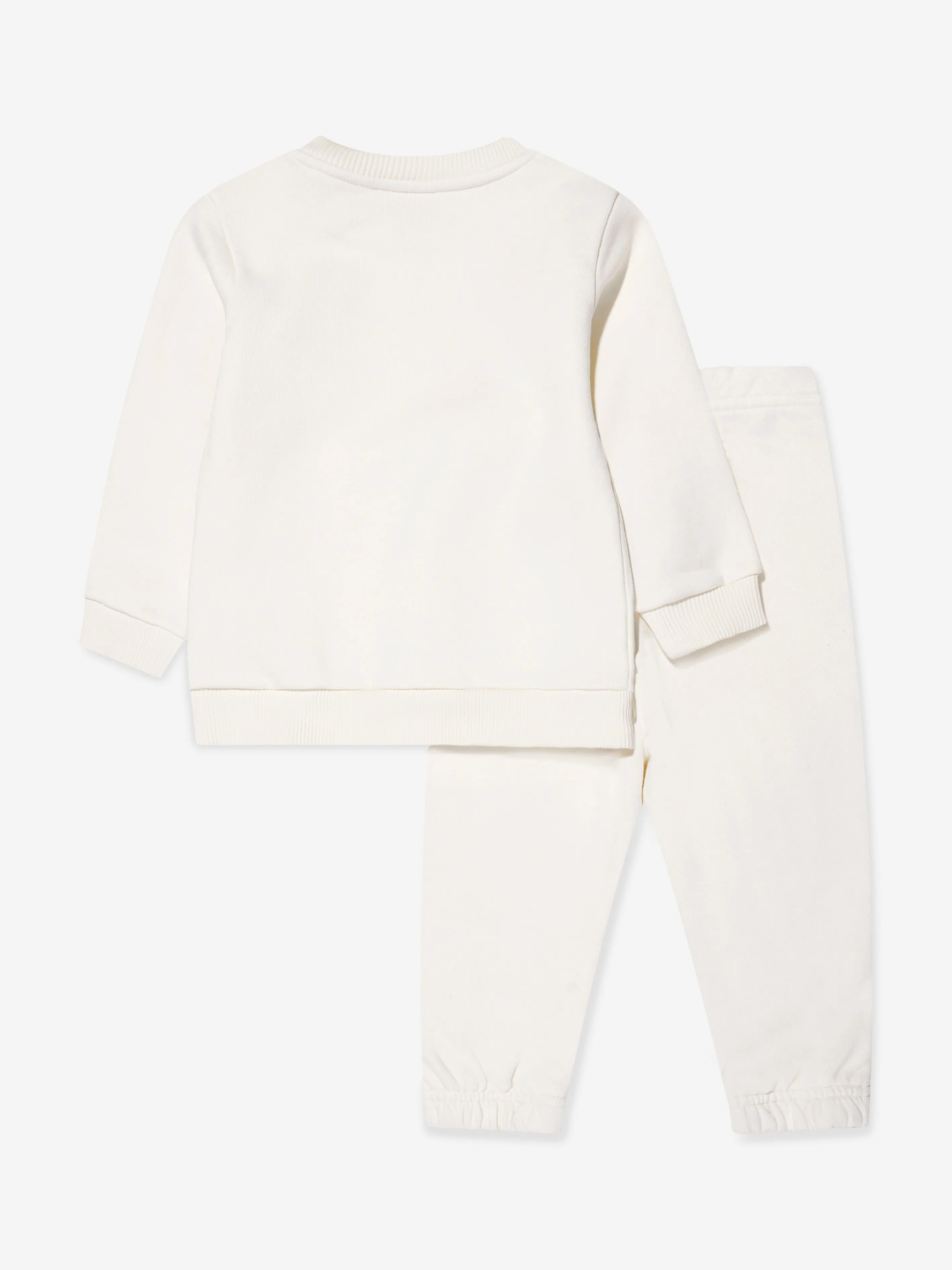 Off-White Baby Boys Letters Logo Tracksuit in Ivory