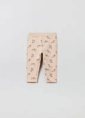 OVS Joggers With Puppies Print