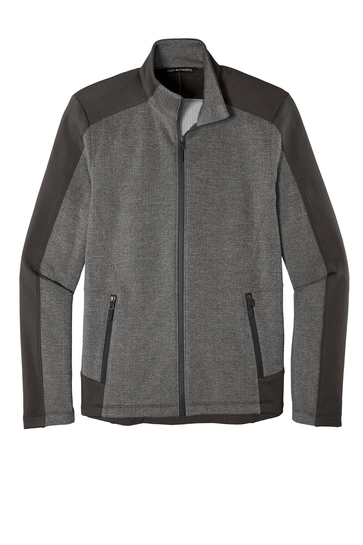 Port Authority Grid Fleece Jacket. F239