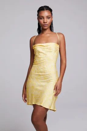 Positano Lemon Zest Slip Dress