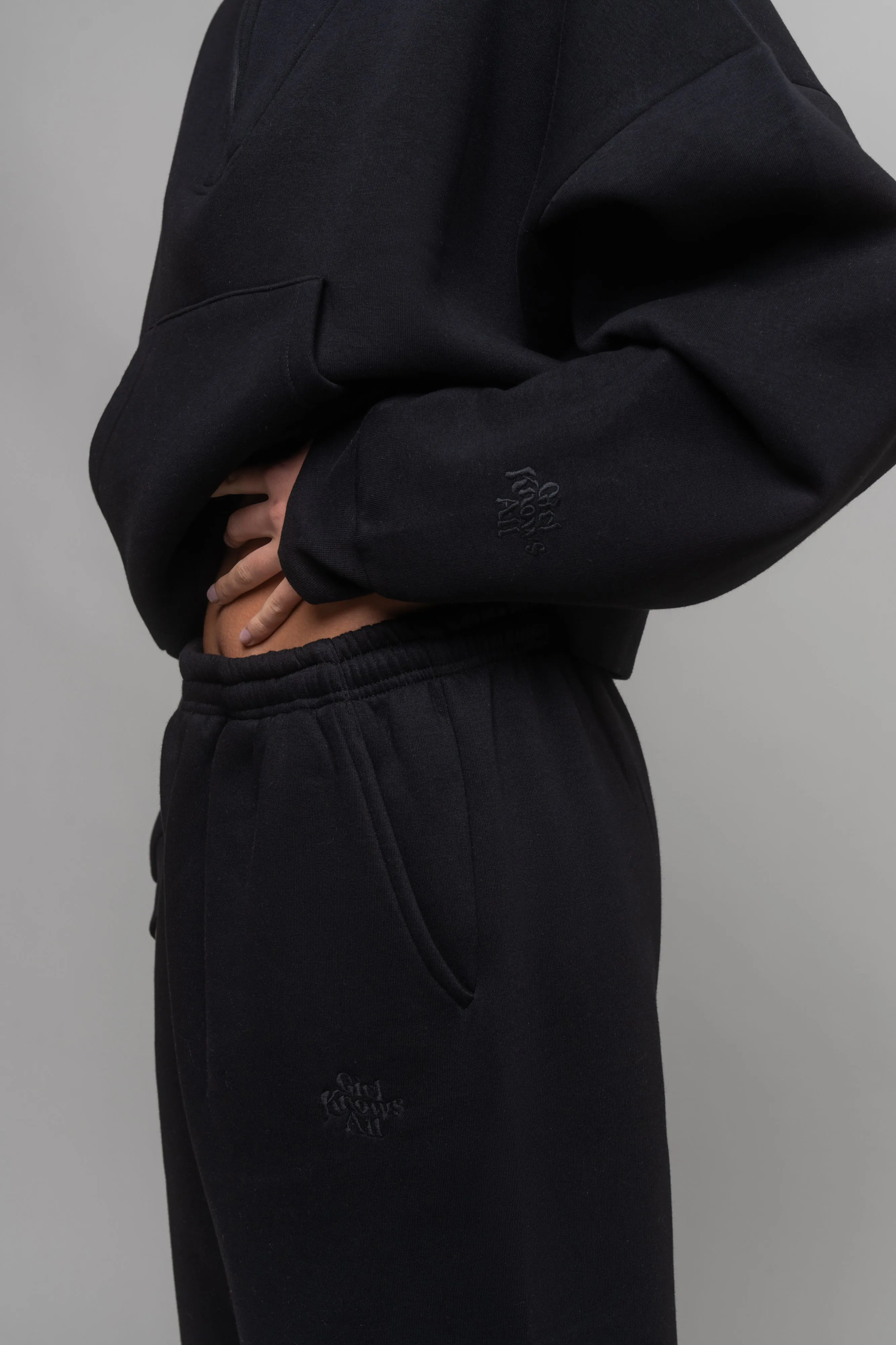 Premium Black Joggers