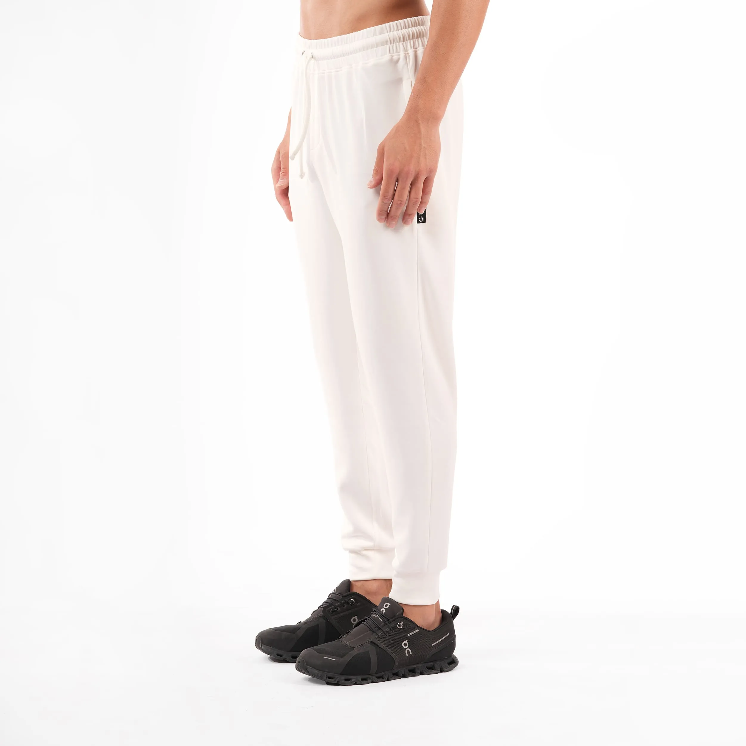 Premium Joggers For Men - Pure White