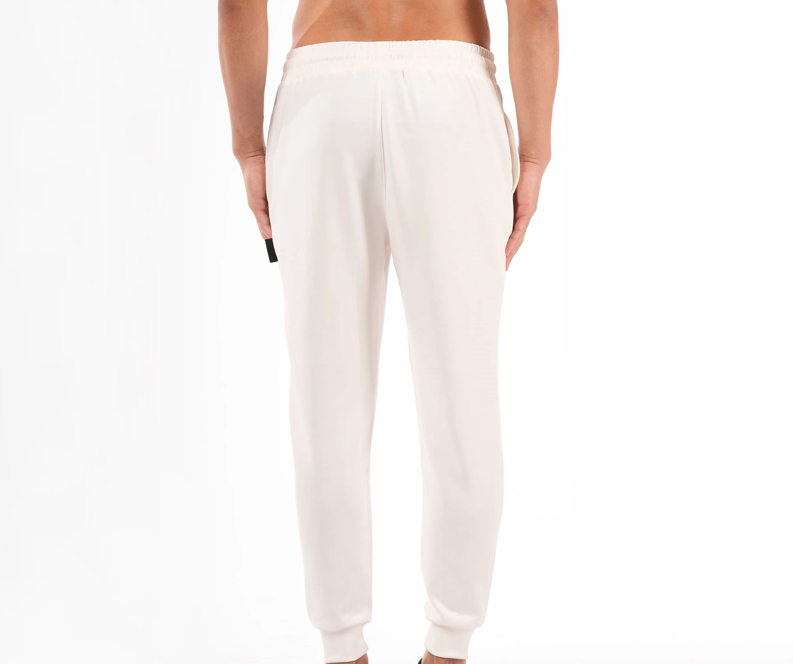 Premium Joggers For Men - Pure White