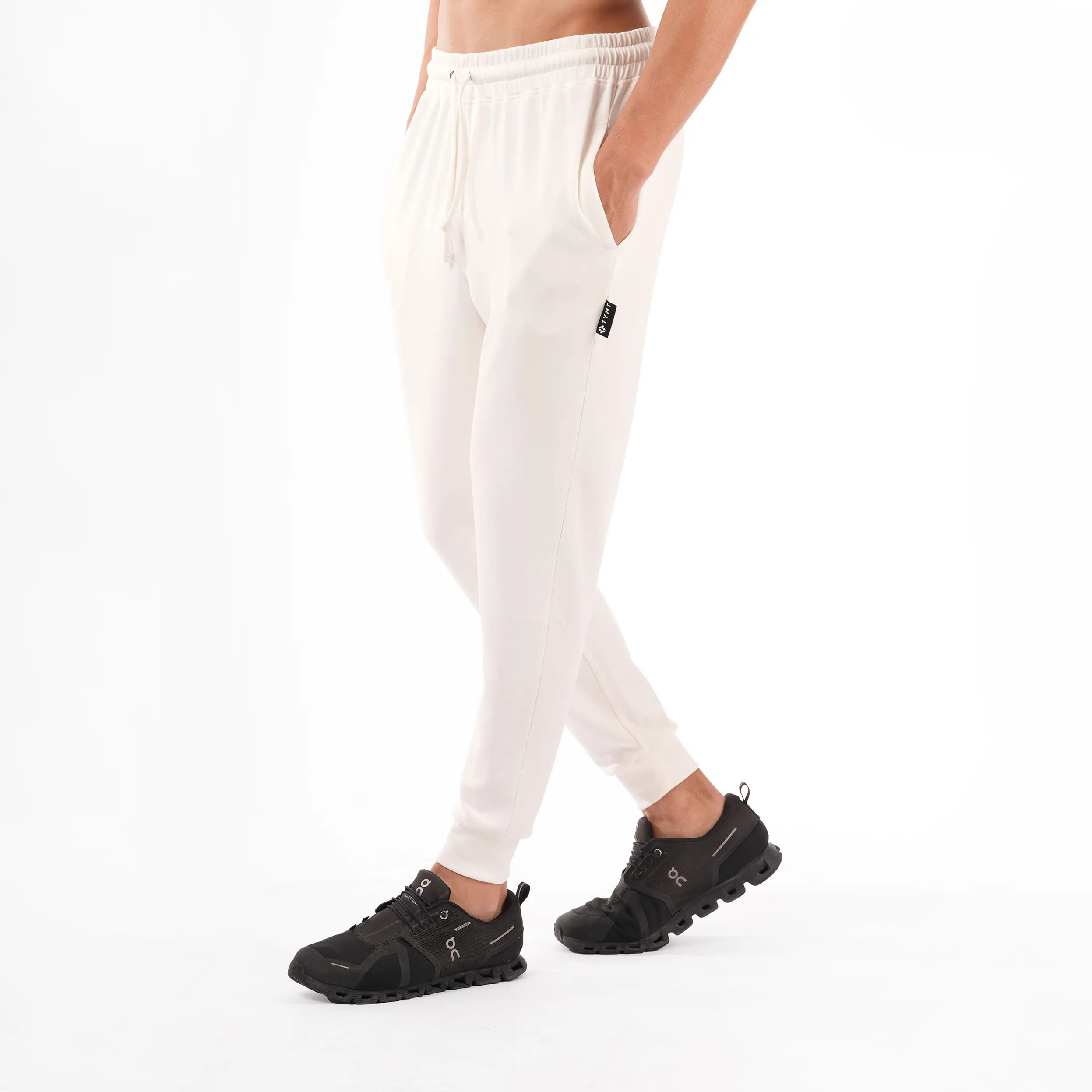 Premium Joggers For Men - Pure White