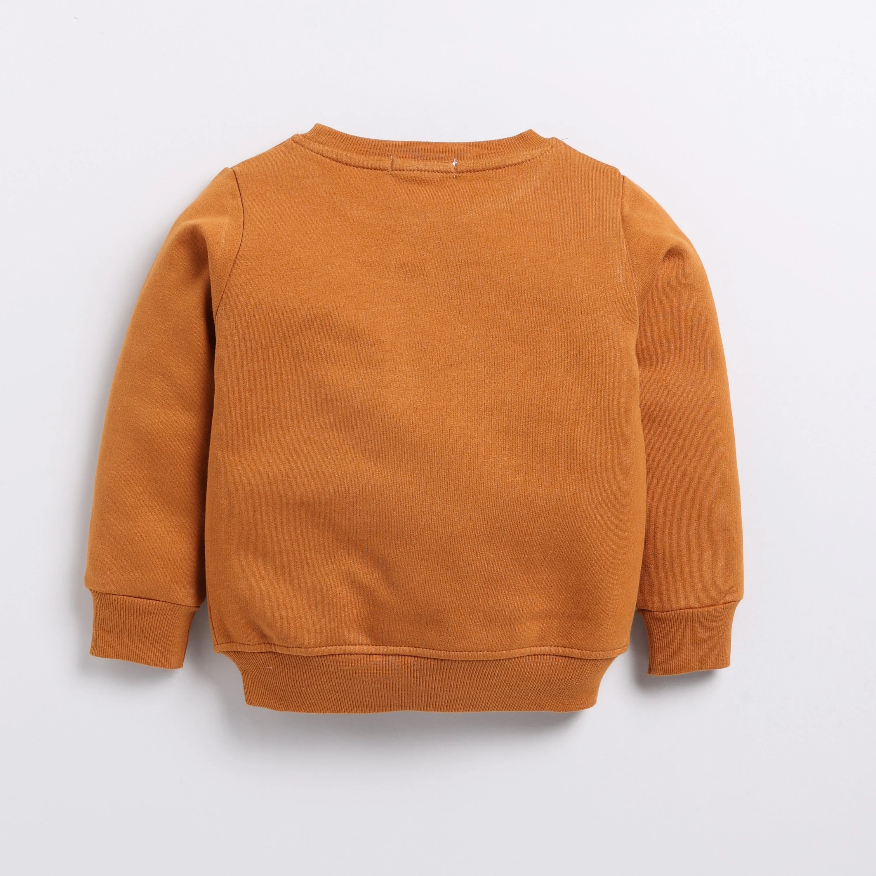 Pumpkin Spice Organic Fleece Sweatshirt & Jogger Set