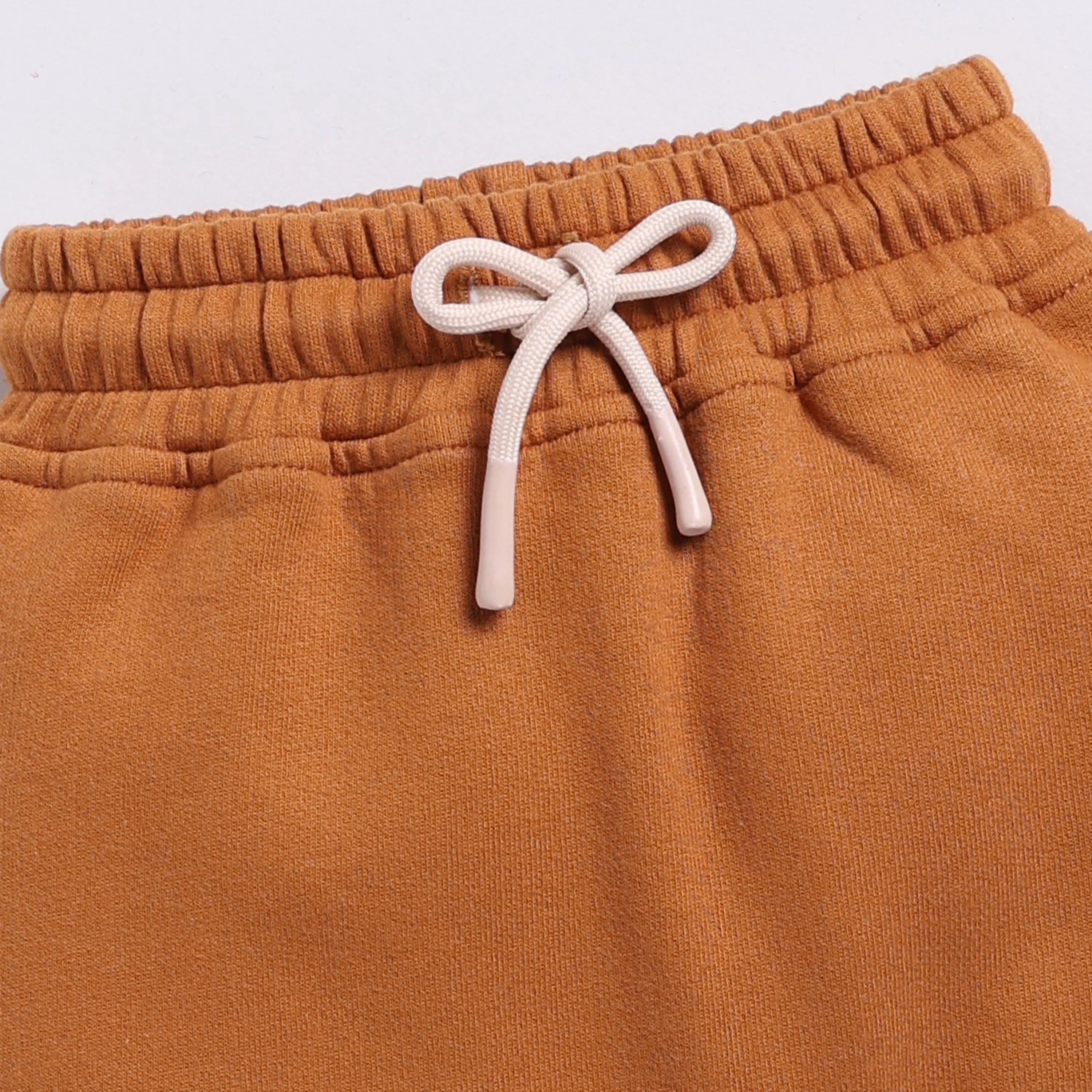 Pumpkin Spice Organic Fleece Sweatshirt & Jogger Set