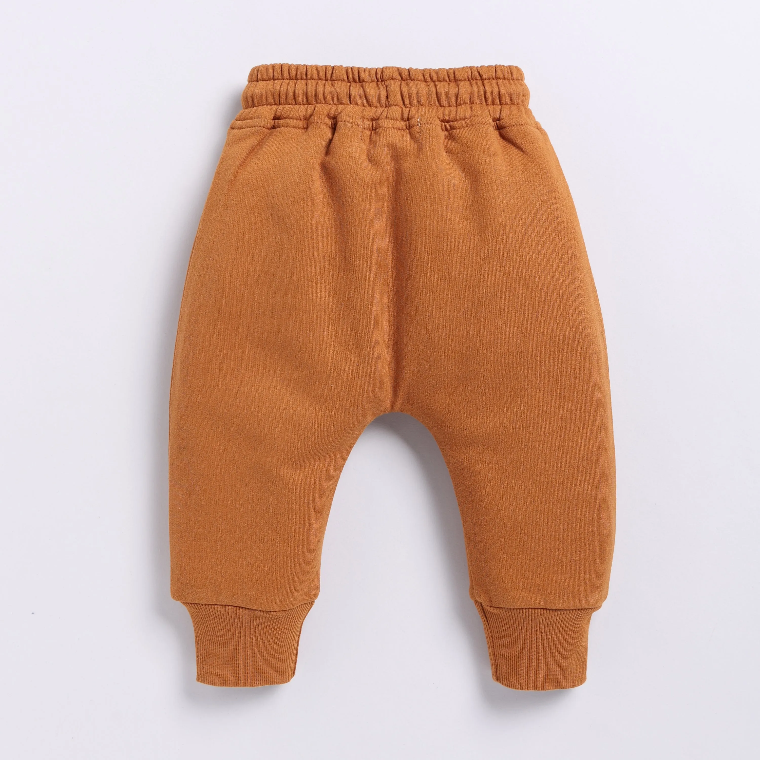 Pumpkin Spice Organic Fleece Sweatshirt & Jogger Set