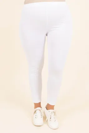 Quick With it Leggings, White