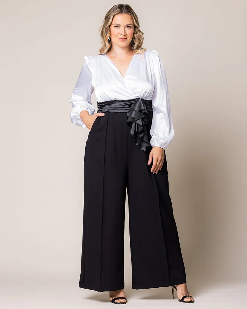 Refined Satin Jumpsuit - Sale!