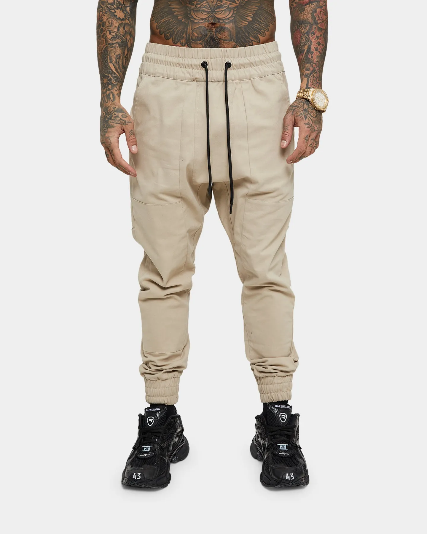 Saint Morta Carpenter Joggers Stone