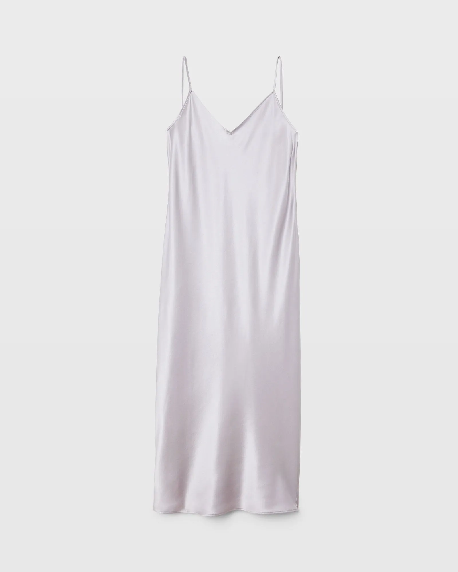 Silk Charmeuse Midi Slip Dress