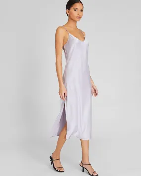 Silk Charmeuse Midi Slip Dress