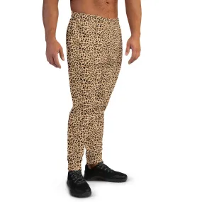 Skull Leopard Print Men's Joggers