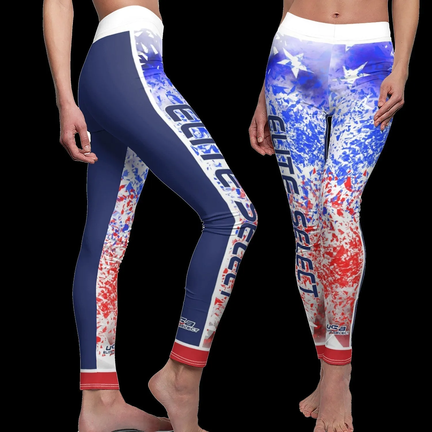 Sporty Custom Full Sublimated Women's Leggings