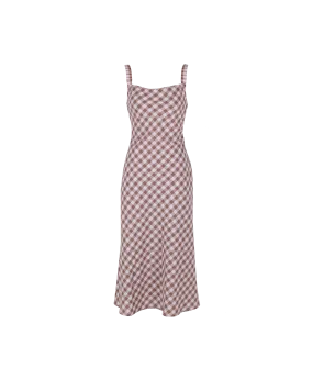 SPRITZ SLIP LILAC GINGHAM