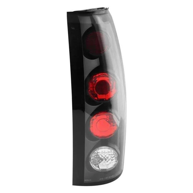 Spyder Euro Style Tail Lights Chevy Blazer (1992-1994) Black / Black Smoke / Chrome / Smoke