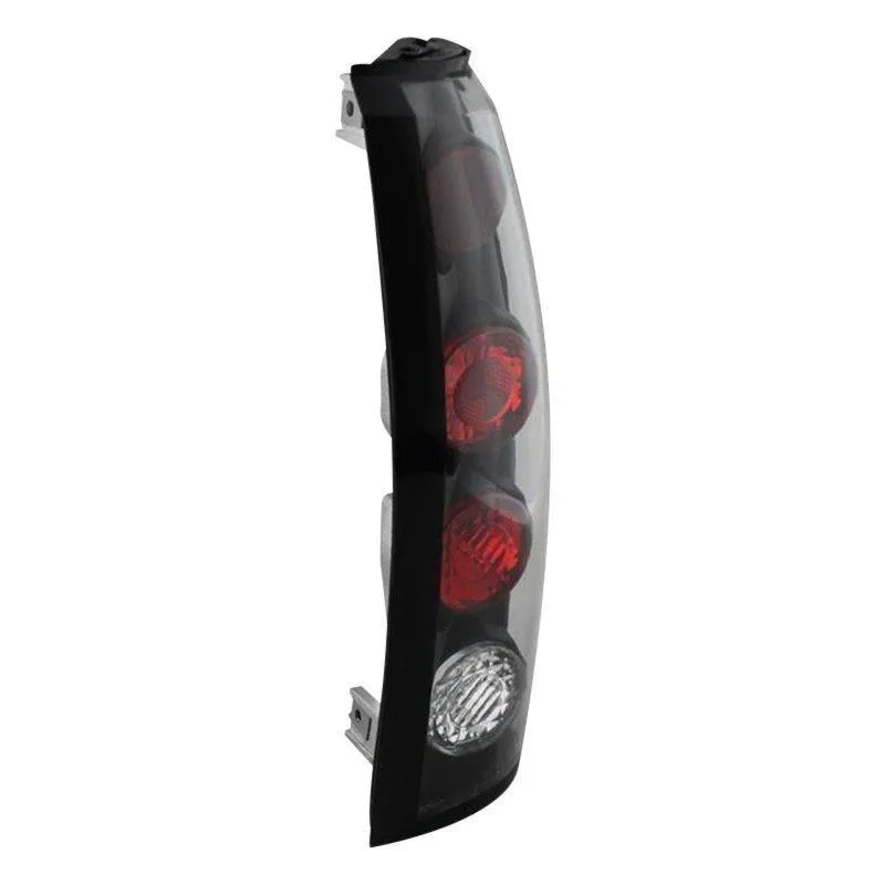 Spyder Euro Style Tail Lights Chevy Blazer (1992-1994) Black / Black Smoke / Chrome / Smoke