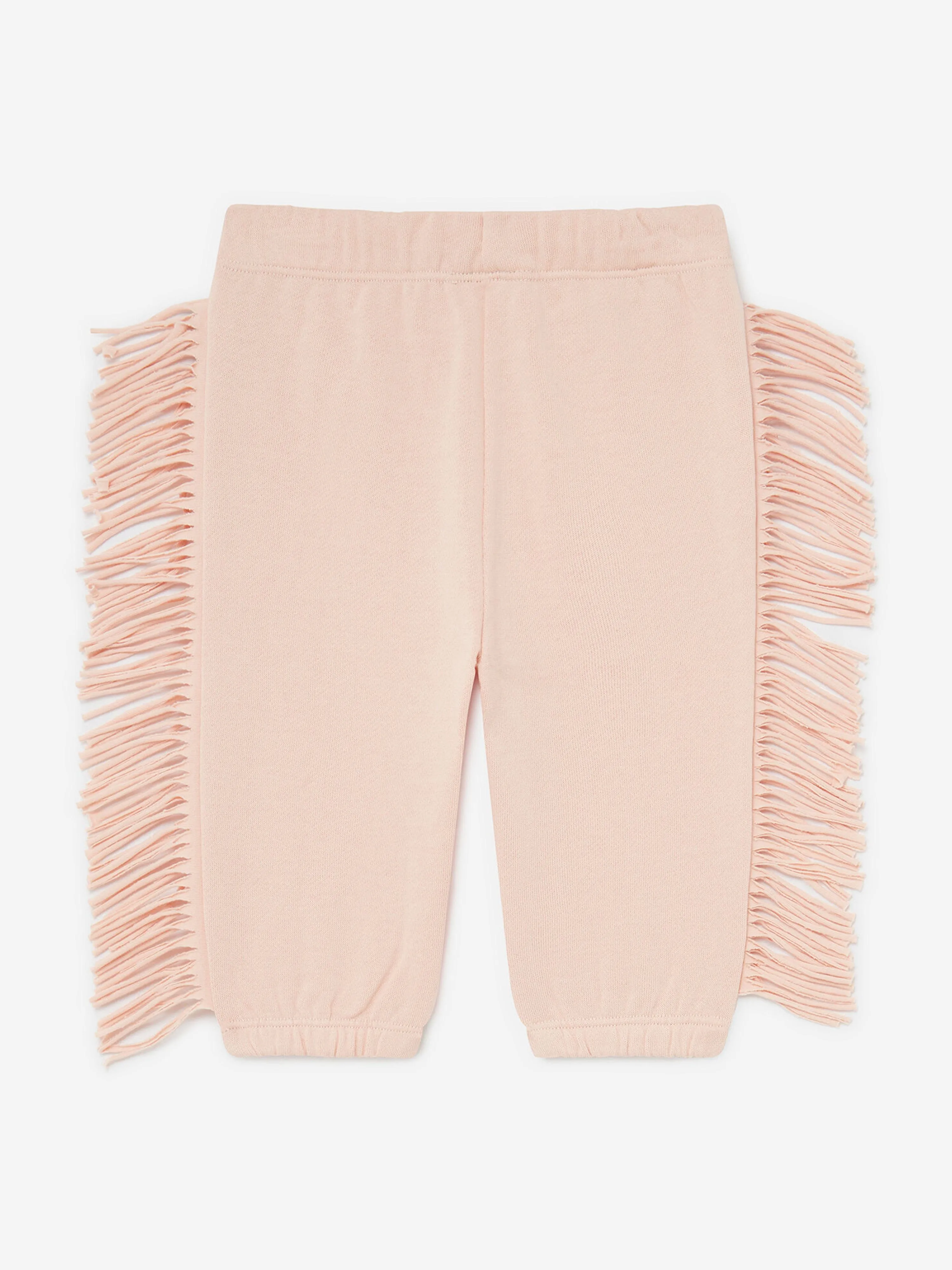 Stella McCartney Baby Girls Fringed Joggers in Pink