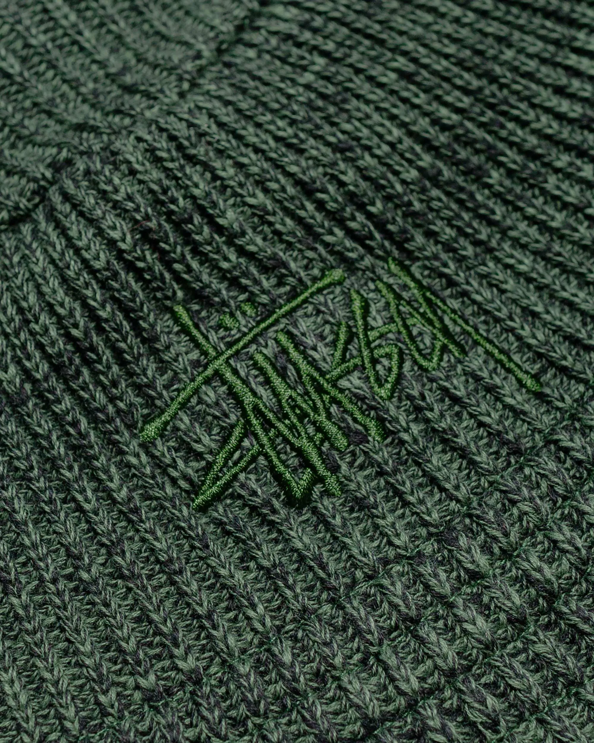 Stüssy Bucket Multi Knit Green