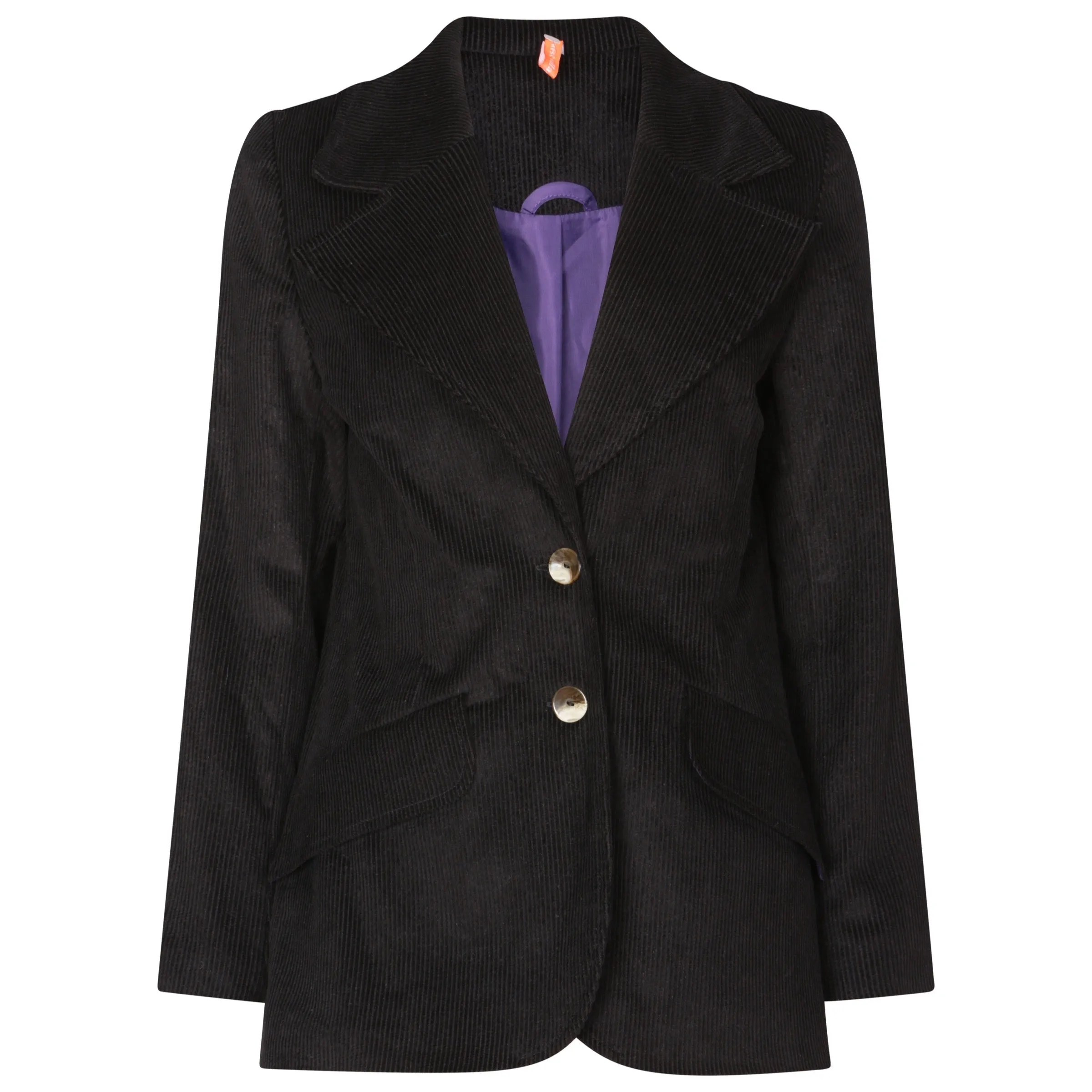 Susan Jacket Black Cord