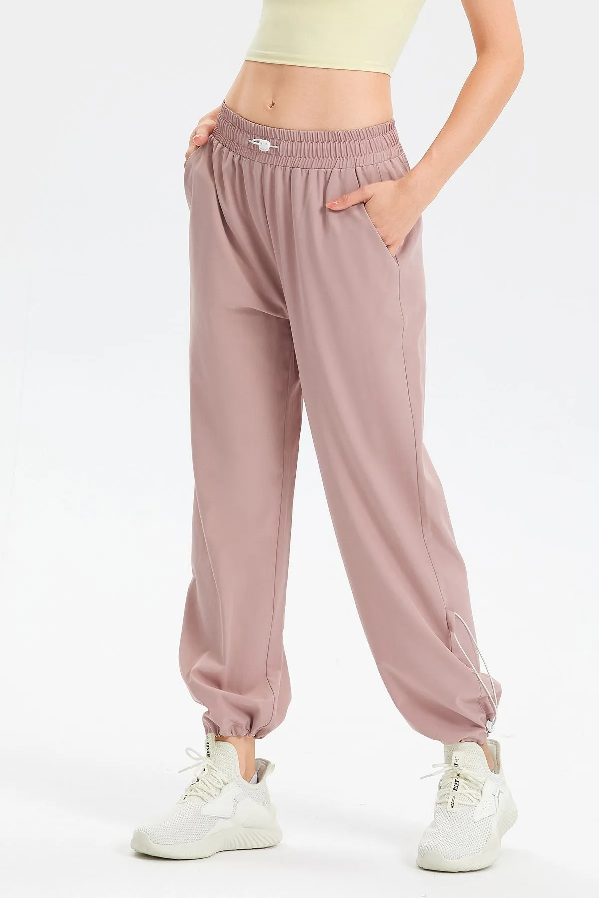 Tapered Jogger Scrub Pants with Adjustable Drawstring