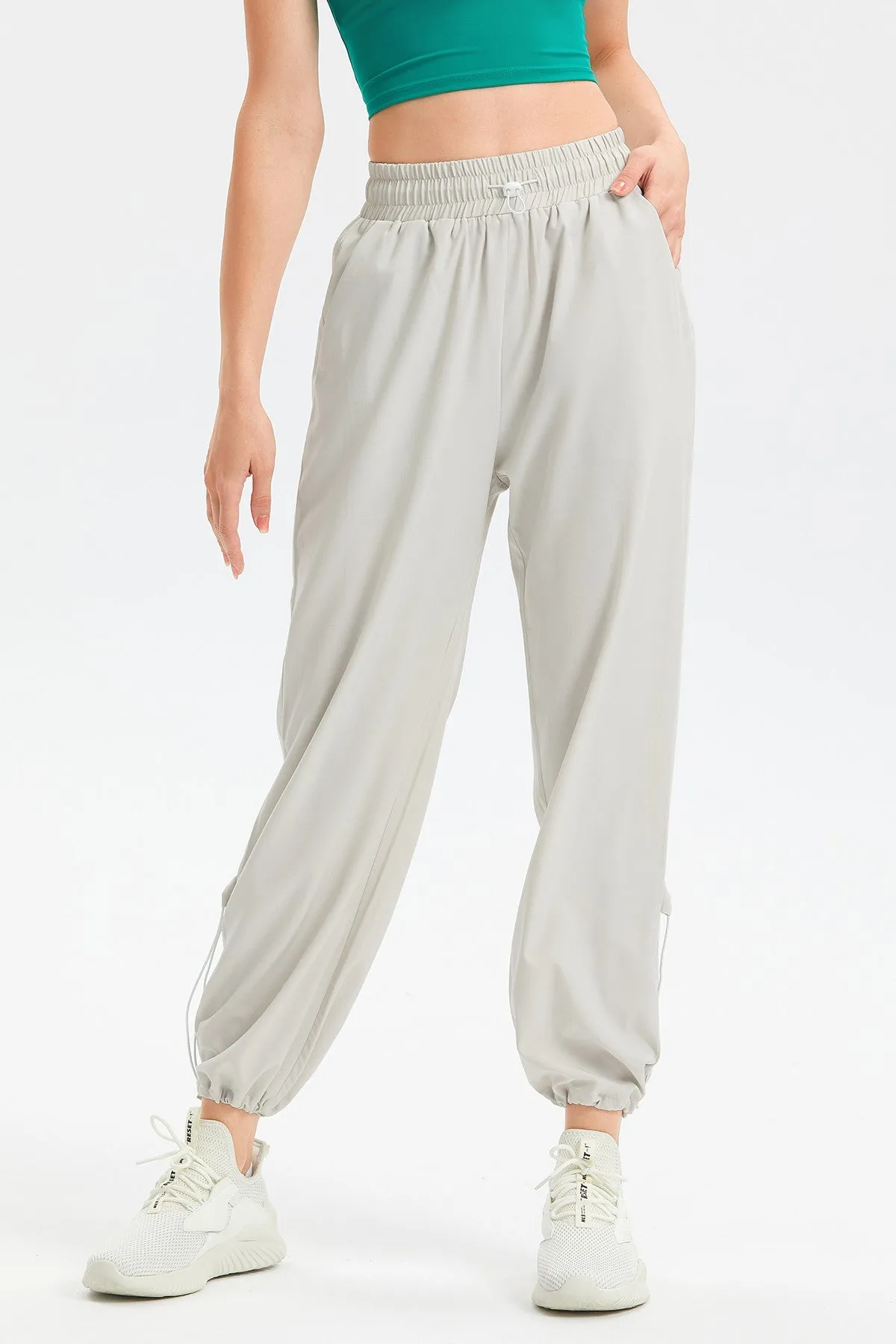 Tapered Jogger Scrub Pants with Adjustable Drawstring