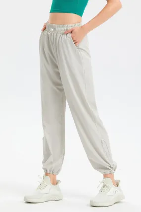 Tapered Jogger Scrub Pants with Adjustable Drawstring