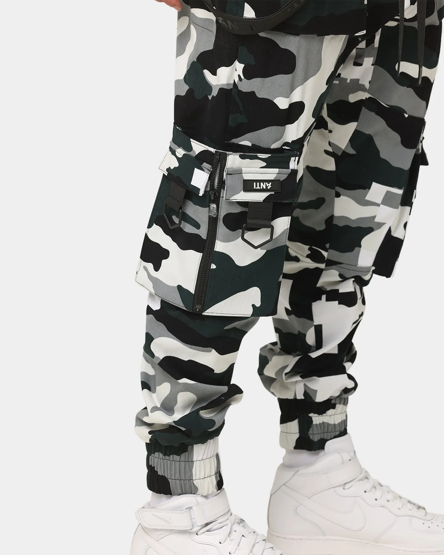 The Anti Order Dead Pixel Elite Joggers Dark Green/White/Black