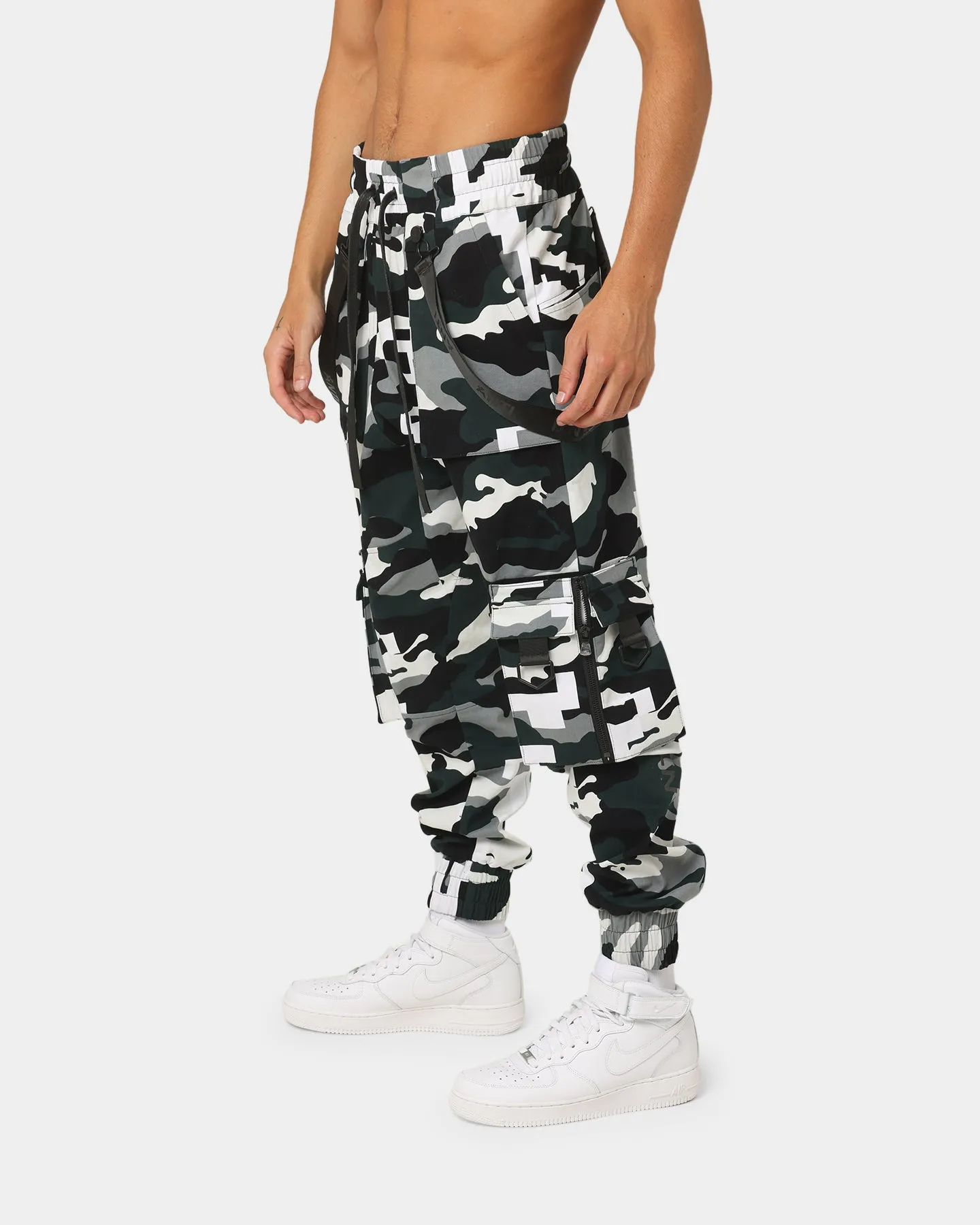 The Anti Order Dead Pixel Elite Joggers Dark Green/White/Black