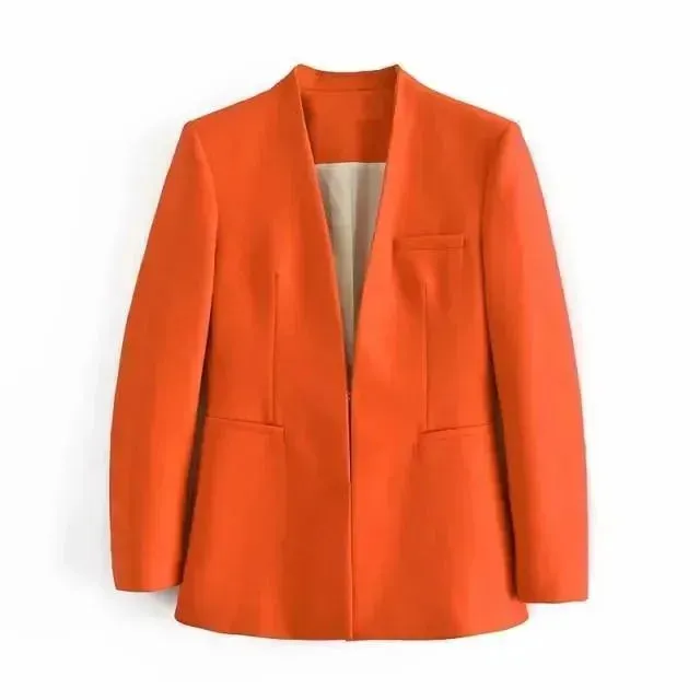 The Imagination Formal Blazer Women - Casual - Plain-Solid