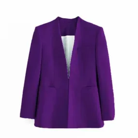 The Imagination Formal Blazer Women - Casual - Plain-Solid