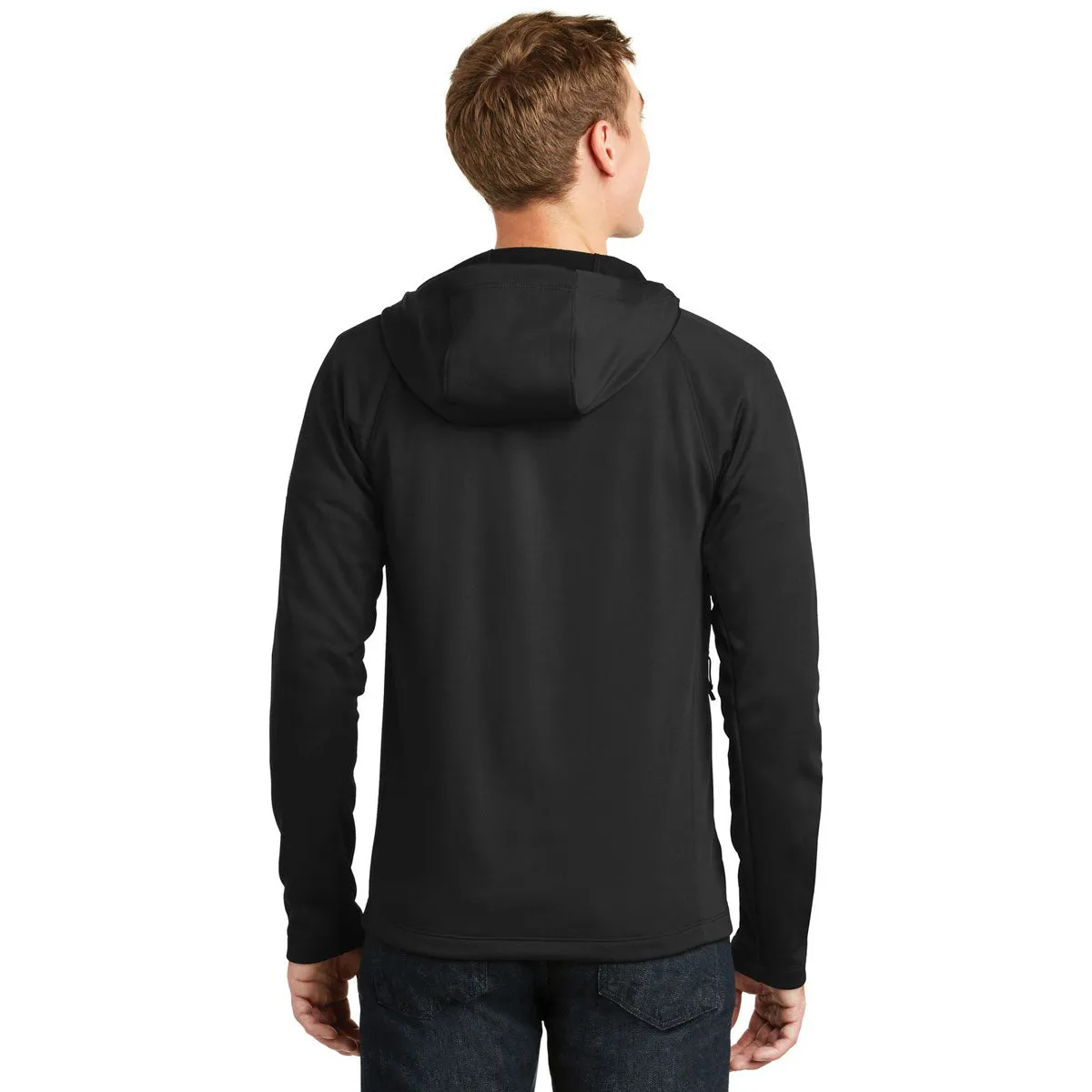 The North Face Men's TNF Black Canyon Flats Fleece Hooded Jacket